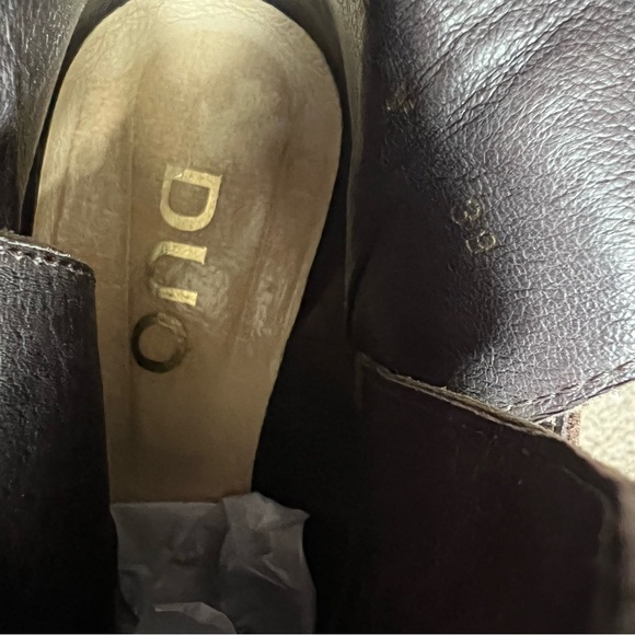 lavorazione artigiana womens green suede boots leather strappy Ralph Lauren 8 - Picture 7 of 7